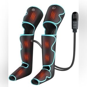 SLOTHMORE Leg Massager for Circulation Calf Pain Relief, Air Compression & Heat